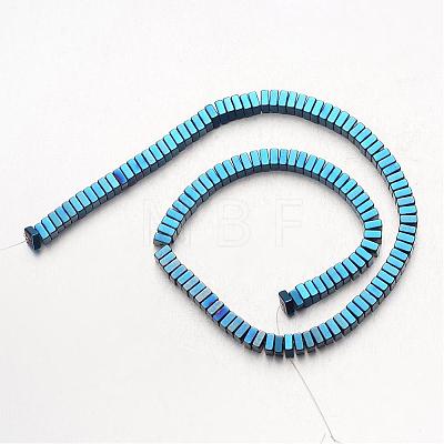 Electroplate Non-magnetic Synthetic Hematite Bead Strands G-F300-20A-05-1