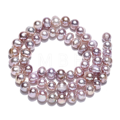 Natural Cultured Freshwater Pearl Beads Strands PEAR-N013-06N-1