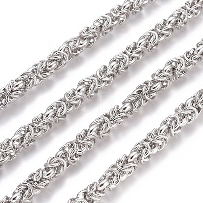 Handmade 304 Stainless Steel Rope Chains CHS-L024-007P-1