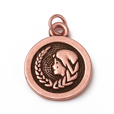 Brass Pendants KK-I668-01ARG-05-1
