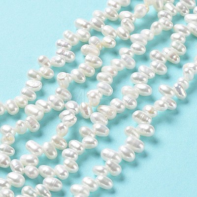 Natural Cultured Freshwater Pearl Beads Strands PEAR-E019-11-1