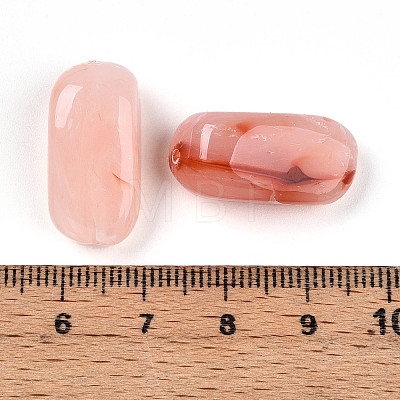Transparent Acrylic Beads TACR-T028-36B-1
