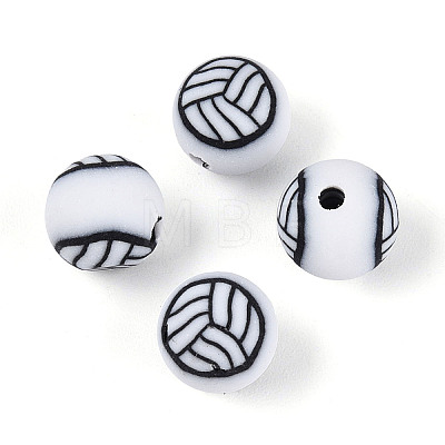 Handmade Polymer Clay Beads CLAY-Q253-05D-1
