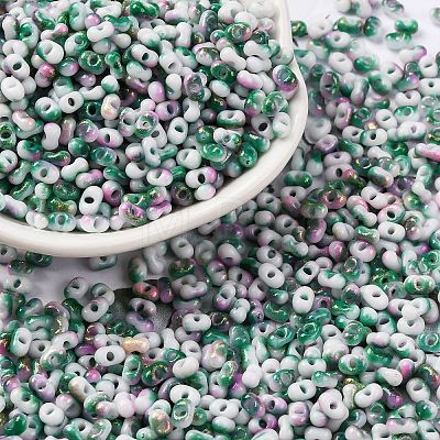 Baking Paint Glass Seed Beads SEED-C003-01A-1