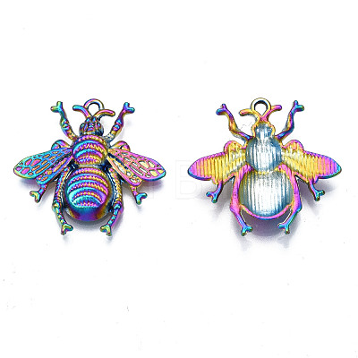 Rainbow Color Alloy Pendants PALLOY-N156-183-NR-1