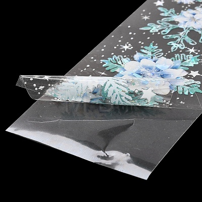 Winter Theme PET Waterproof Adhesive Tape STIC-P005-A04-1