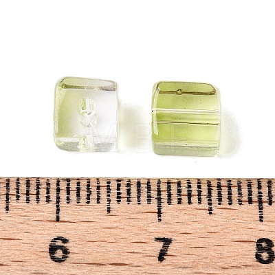 Baking Paint Transparent Glass Beads X1-DGLA-N005-01A-06-1