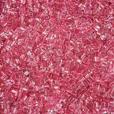 6/0 Transparent Inside Colours Glass Seed Beads SEED-N006-003K-1