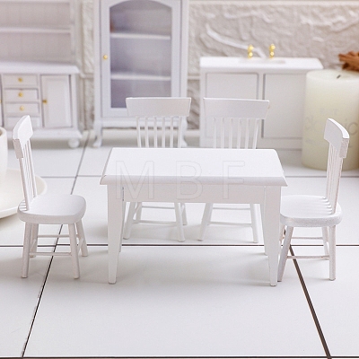 Wood Table & Chairs Model MIMO-PW0003-002-1