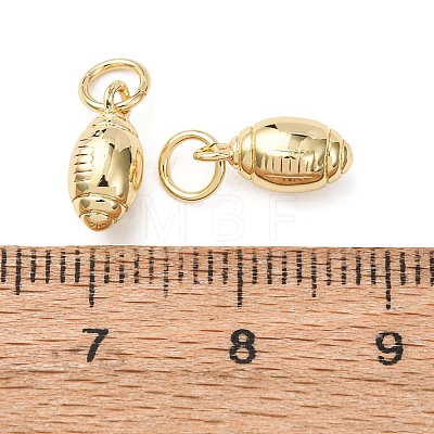 Brass Pendants KK-D019-14C-G-1