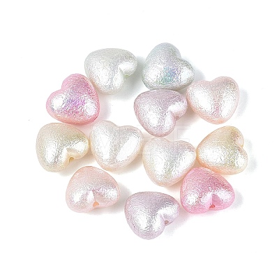UV Plating Opaque ABS Plastic Beads KY-Q006-02-1