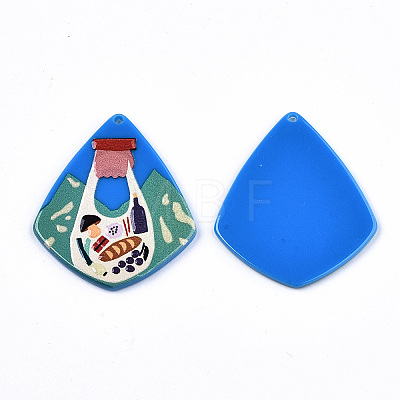 Acrylic Pendants KY-S163-156-1