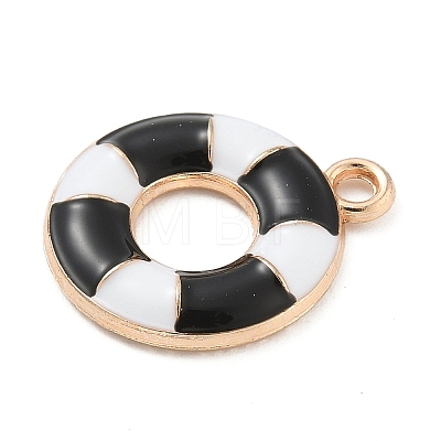 Alloy Enamel Pendants ENAM-A008-14KCG-02-1
