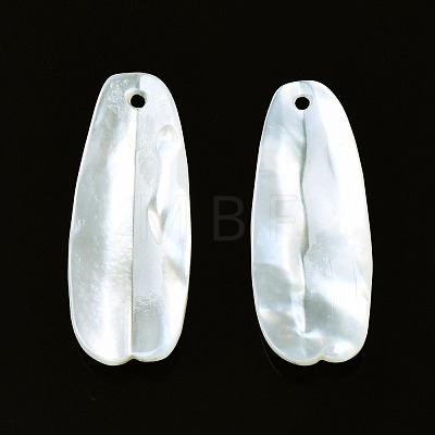 Natural White Shell Pendants SHEL-N026-160A-1