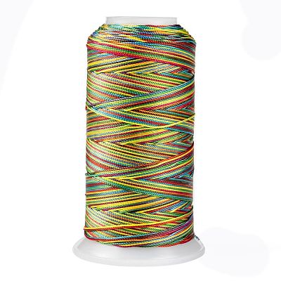 Segment Dyed Round Polyester Sewing Thread OCOR-Z001-B-04-1