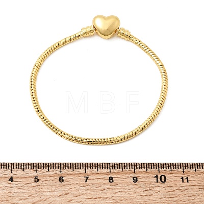European Brass Chain Bracelet Making BJEW-A164-02G-1