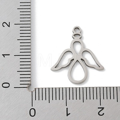 201 Stainless Steel Pendants STAS-S157-01B-P-1