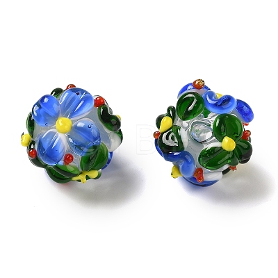 Handmade Lampwork Beads LAMP-B025-03B-11-1