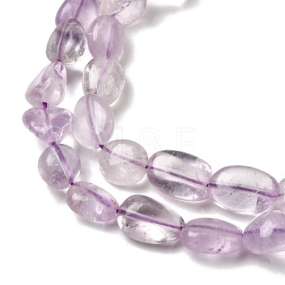 Natural Amethyst Beads Strands G-D324-01-1