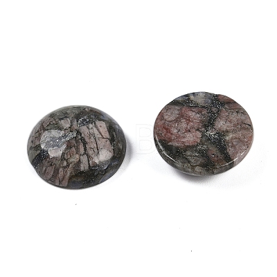 Natural Glaucophane Cabochons G-T020-18mm-40-1