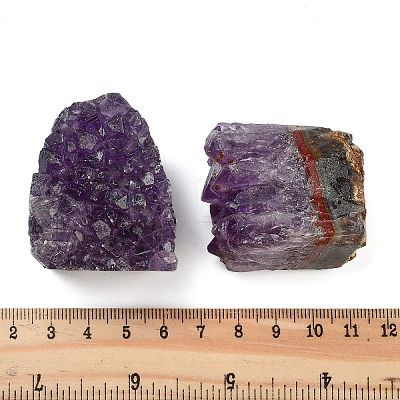 Nuggets Natural Amethyst Geode Crystal Cluster G-G128-01-1