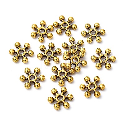 Tibetan Style Alloy Spacer Beads LS-TIBEB-1171-AG-LF-1