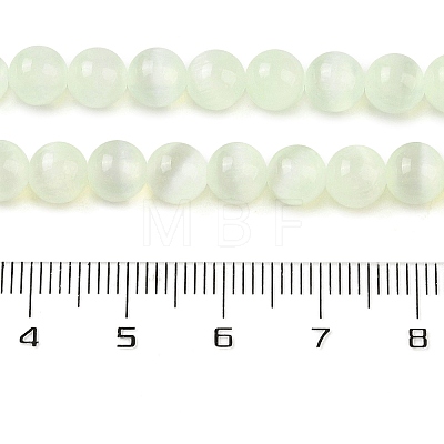 Natural Selenite Beads Strands G-C142-01A-11-1