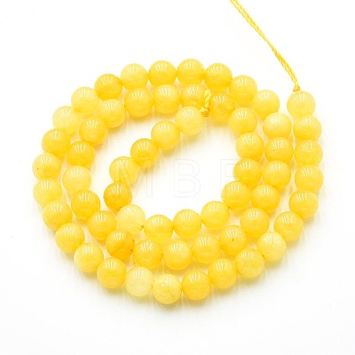 Natural Quartz Beads Strands G-N355-6mm-17-1