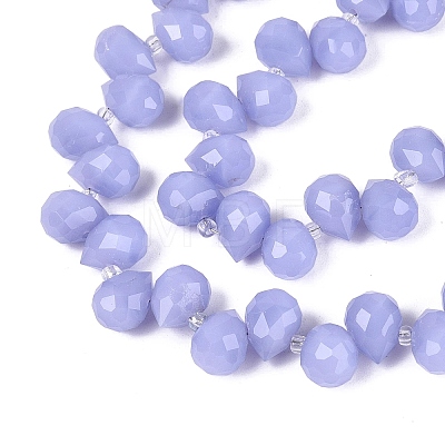 Imitation Jade Glass Beads Strands GLAA-Q116-01A-E01-1
