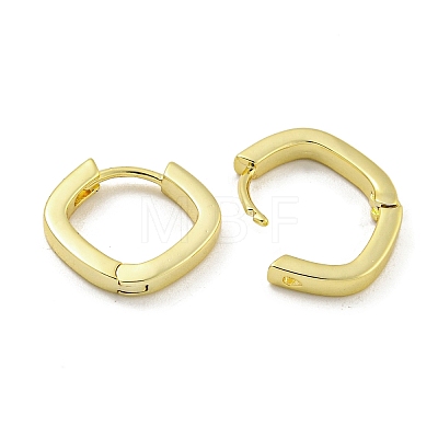 Brass Hoop Earrings EJEW-L211-010P-G-1