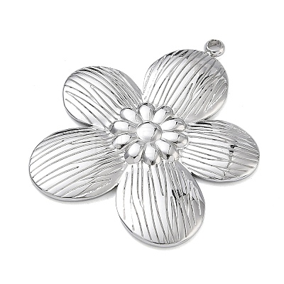 304 Stainless Steel Pendants STAS-F342-05B-P-1