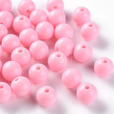 Opaque Acrylic Beads MACR-S370-C12mm-A01-1