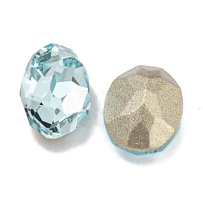 Glass Rhinestone Cabochons RGLA-L029-17A-263-1