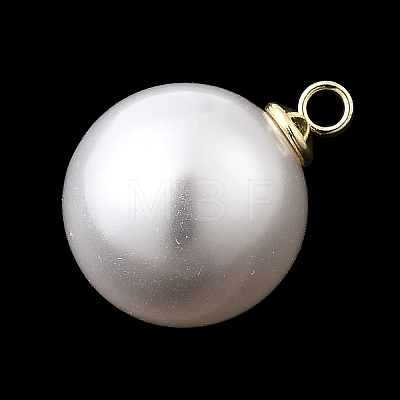 ABS Plastic Imitation Pearl Pendants FIND-H052-01H-04G-1
