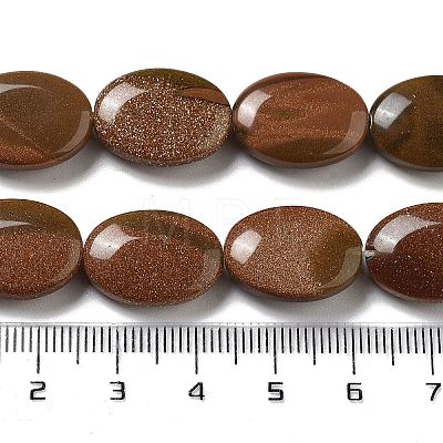 Synthetic Goldstone Beads Strands G-P528-M05-01-1
