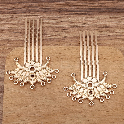 Ancient Style Hanfu Alloy Alligator Hair Clips for Women PW-WG19BAE-03-1