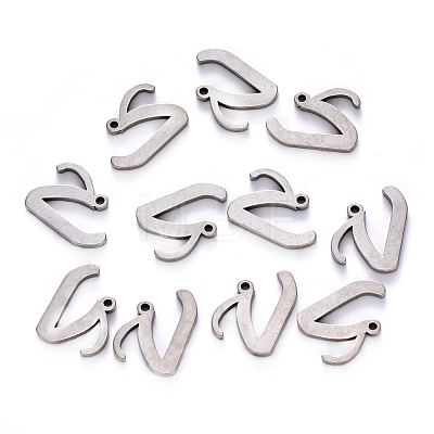 Tarnish Resistant 201 Stainless Steel Charms STAS-R105-V-1