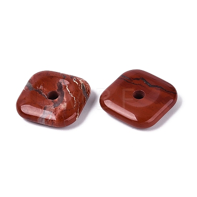 Natural Red Jasper Pendants G-Q602-02H-1