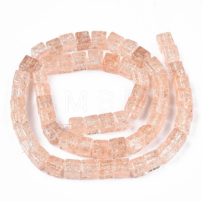 Crackle Glass Beads GLAA-S192-005C-1