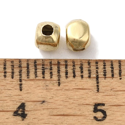 Brass Beads KK-K383-08C-G-1