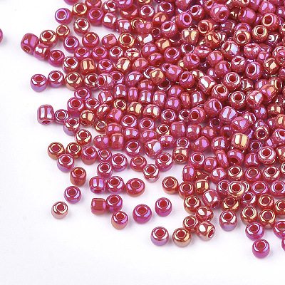 Opaque Glass Seed Beads SEED-S023-01C-05-1