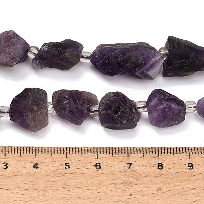 Natural Amethyst Beads Strands GG-CBA0B77-A29-03-1
