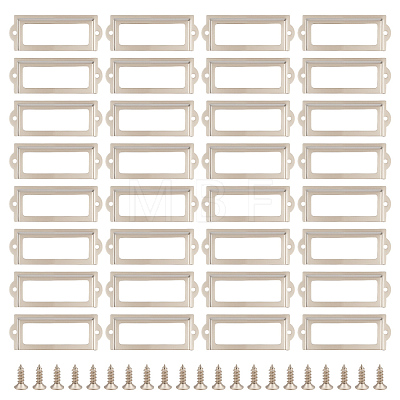 40Pcs Iron Label Frame FIND-MA0001-20P-1