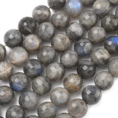 Natural Labradorite Beads Strands G-L642-F07-12mm-1