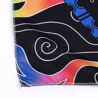 UV Reactive Blacklight Tapestry HJEW-F015-01B-1