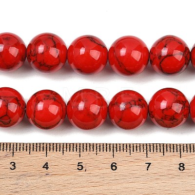 Synthetic Turquoise Graduated Beads Strands GG-CBA2AE1-A04-C-1