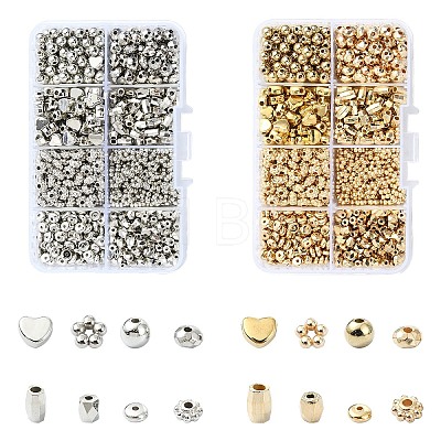 CCB Plastic Spacer Beads Set CCB-YW0001-41G-1