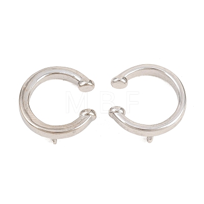 Brass Ear Cuff Findings KK-Z158-05P-1