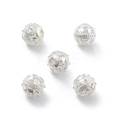 Alloy Hollow Beads PALLOY-P238-18S-RS-1