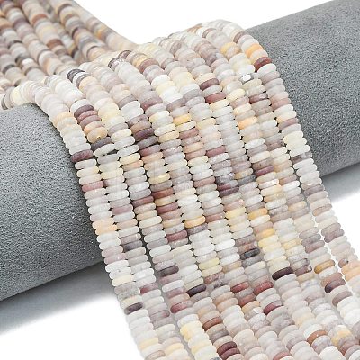 Frosted Natural Violet Strawberry Quartz Beads Strands G-K389-C34-01-1